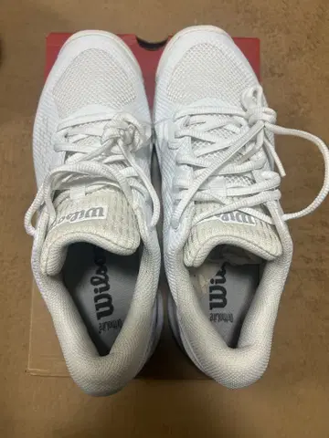 Wilson 남성용 테니스화 rush PRO ACE 화이트