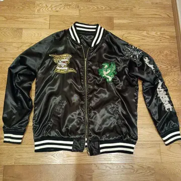 야자와 에이요시 레어 스카잔 리버서블 자수