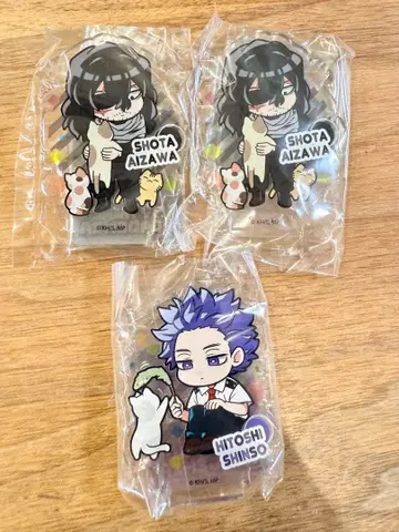 나의 히어로 아카데미아 데포메 일상 아크릴 스탠드 3세트 아이자와 신소