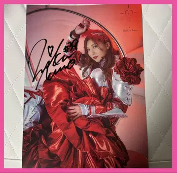 마리골드 여자 프로레슬링 아오노 미라이 친필 사인 포트레이트 1 최신