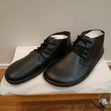 SAGUARO 블랙 가죽 신발 사이즈 26cm 베어풋 슈즈