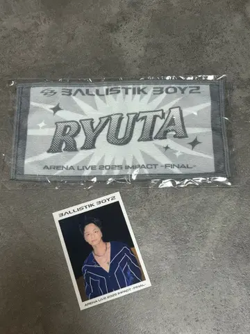 BALLISTIK BOYZ RYUTA 타월 & 트레이딩 카드