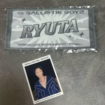 BALLISTIK BOYZ RYUTA 타월 & 트레이딩 카드