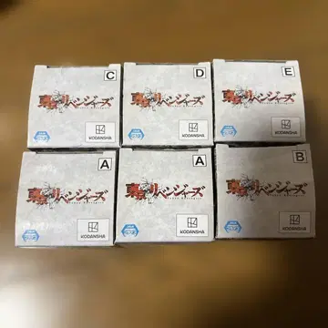 도쿄 리벤저스 월드 컬렉터블 피규어 6체 세트