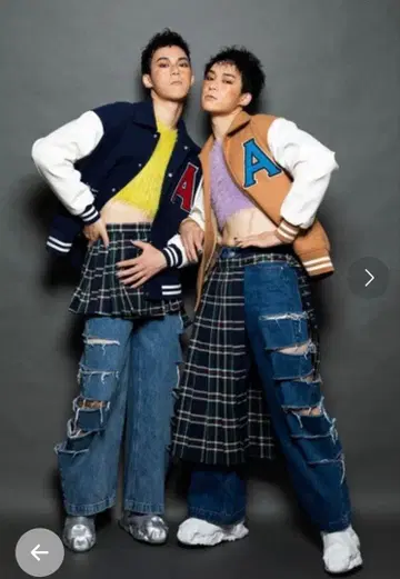 ANNA SUI NYC 플리츠 체크 스커트