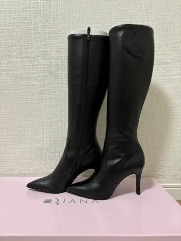 [ 미사용 새상품 ] 다이애나 롱 부츠 23.5cm