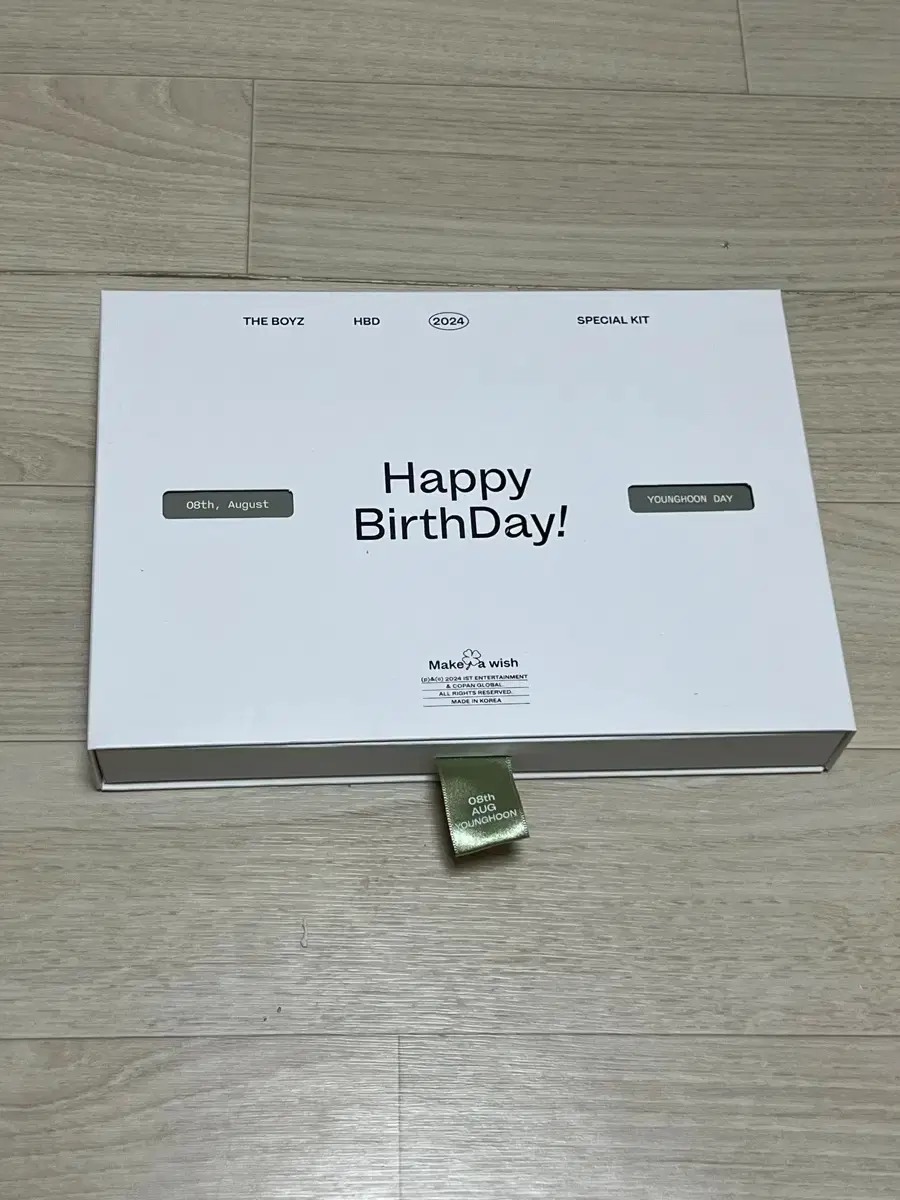 The Boyz younghoon birthday kit