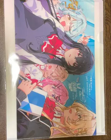 미개봉 새상품 왓타나레 영화 입장객 특전 클리어 파일