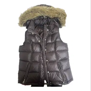 TOMMY HILFIGER 브라운 다운 자켓 M Y2K