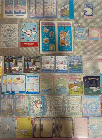 시나몬 해외, 일본 국내 카드 46장 세트