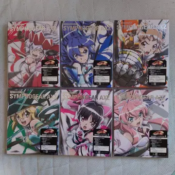 SYMPHOGEAR AXZ Blu-ray 1-6권 세트