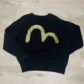 사이즈 5 블랙 금 맨투맨 트레이닝복 빅 사이즈 에비수 에비스