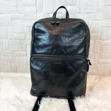 MACKINTOSH 브레이브 스무스 가죽 백팩 블랙