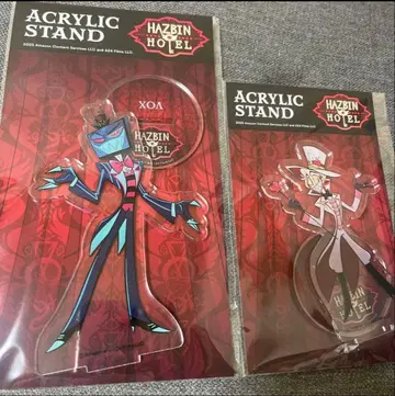 새상품 해즈빈 호텔 아크릴 스탠드 루시퍼 복스