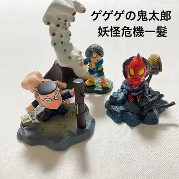 카바야 [게게게의 키타로 요괴 위기일발] 3종 묶음 판매 레트로