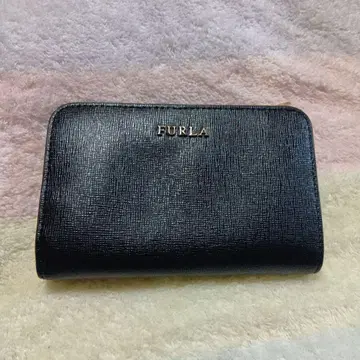 FURLA 블랙 접이식 지갑