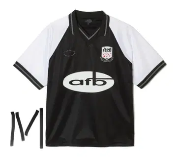 afb 게임 셔츠 블랙 블랙 m