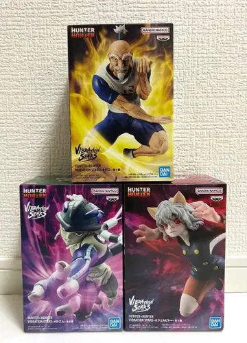 HUNTER x HUNTER 네테로 네페르피토 메르엠 3체 세트 미개봉