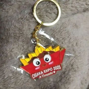 OSAKA EXPO 2025 캐나다 프라이드 포테이토 키링