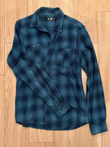 nano universe 플란넬 긴팔 셔츠