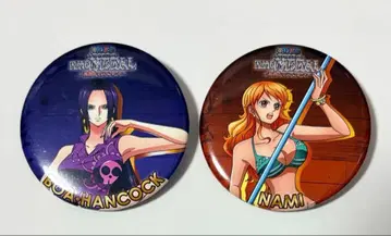 원피스 캔뱃지 나미 핸콕 THE METAL 추억의 마린포드