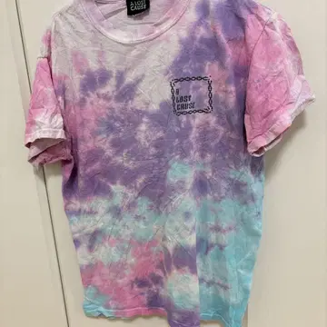 A LOST CAUSE 타이 다이 셔츠 패턴 패션 [ S ]