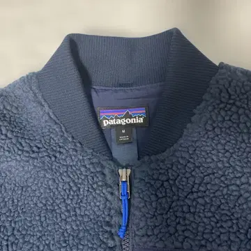 Patagonia 플리스 봄버 자켓 M 네이비