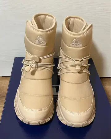 FILA 휠라 몬티 CTF WP 베이지 스노우 부츠 24.0