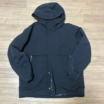 UNIQLO +j 하이브리드 다운 오버사이즈 파카 블랙 M