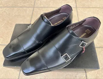 Perfect Suit FA 블랙 더블 몽크 슈즈 사이즈 24.5