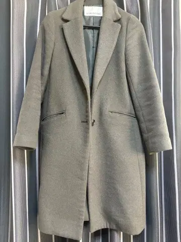 [ 새상품급 ] 체스터 코트 ( 카키 브라운 )