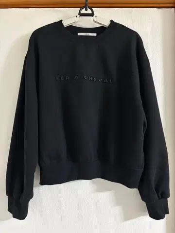 라멜로 로고 맨투맨 프리 사이즈 속기모