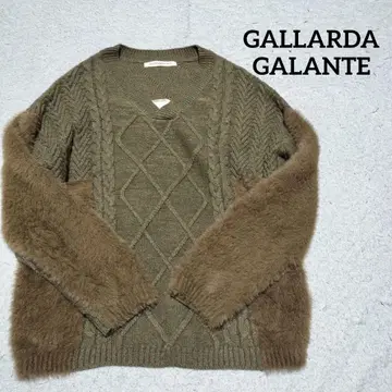 GALLARDAGALANTE 개럴개런트 이소재 도킹 니트