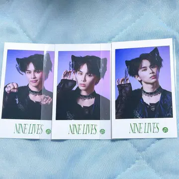 초특급 타쿠야 NINE LIVES 미니 사진 3장 세트