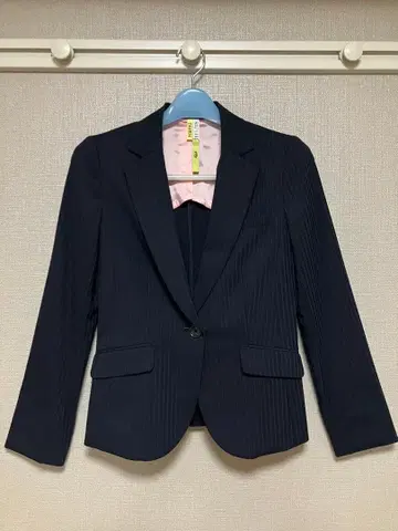 Perfect Suit FActory 네이비 스트라이프 수트 셋업