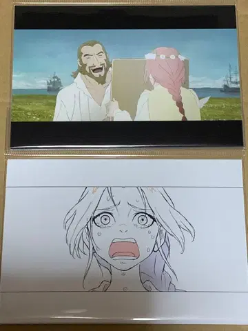 미개봉 새상품 끝없는 스칼렛 엽서 A B 2종 세트