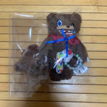 해미곰 봉제 인형 키링과 해미곰 반지