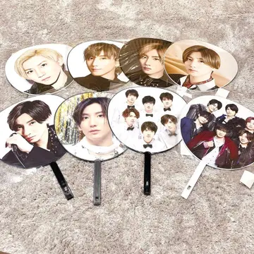 SixTONES 쿄모토 타이가 역대 부채 8점 묶음 판매 개인 단체