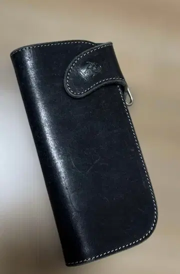 레드문 천연 가죽 바이커 프래그먼트 케이스 플랩 장지갑