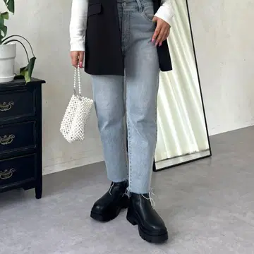 스트레치 테이퍼드 데님