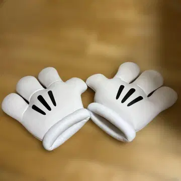 미키 손 모양 쿠션 장갑