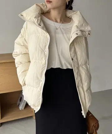 CAPRICIEUX LE'MAGE 2WAY 충전솜 미들 코트