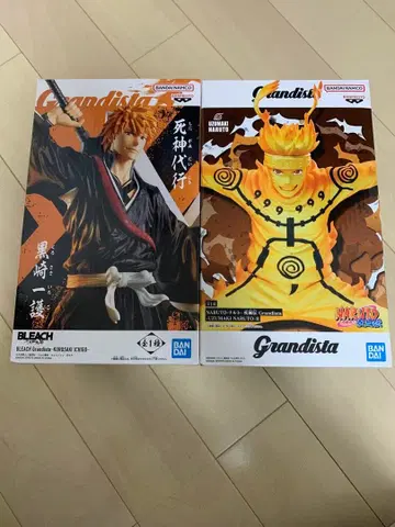 Grandista 쿠로사키 이치고 & 나루토 피규어 세트