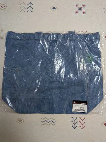 [ 새상품 미사용 ] 데리마루 데님 토트백