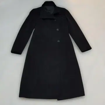 ICB 롱 코트 블랙