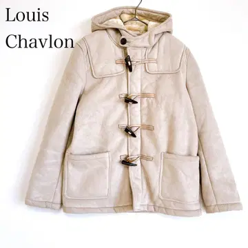 Louis Chavlon 페이크 무스탕 더플 코트 (M) 아우터