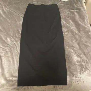 EVERYDAY I LIKE 블랙 타이트 스커트 슬릿