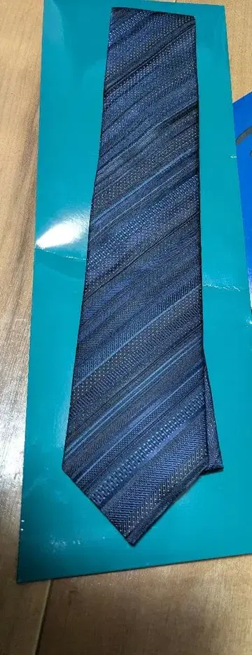 폴 스미스 넥타이 네이비 스트라이프