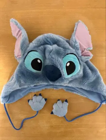 스티치 플리스 모자 도쿄 디즈니 리조트