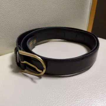 던힐 벨트 블랙 골드